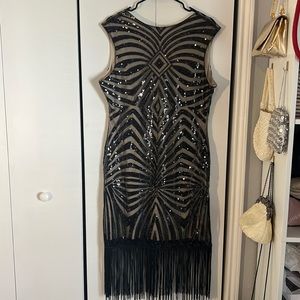 Unique Vintage flapper dress, size XL